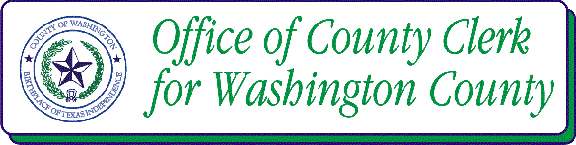 Washington County County Clerk